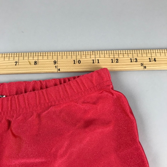 Vtg The Body Co Black Shiny Spandex Workout Shorts - Picture 4 of 6